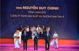 TGĐ Tân Á Đại Thành nhận giải doanh nhân Việt Nam tiêu biểu năm 2016